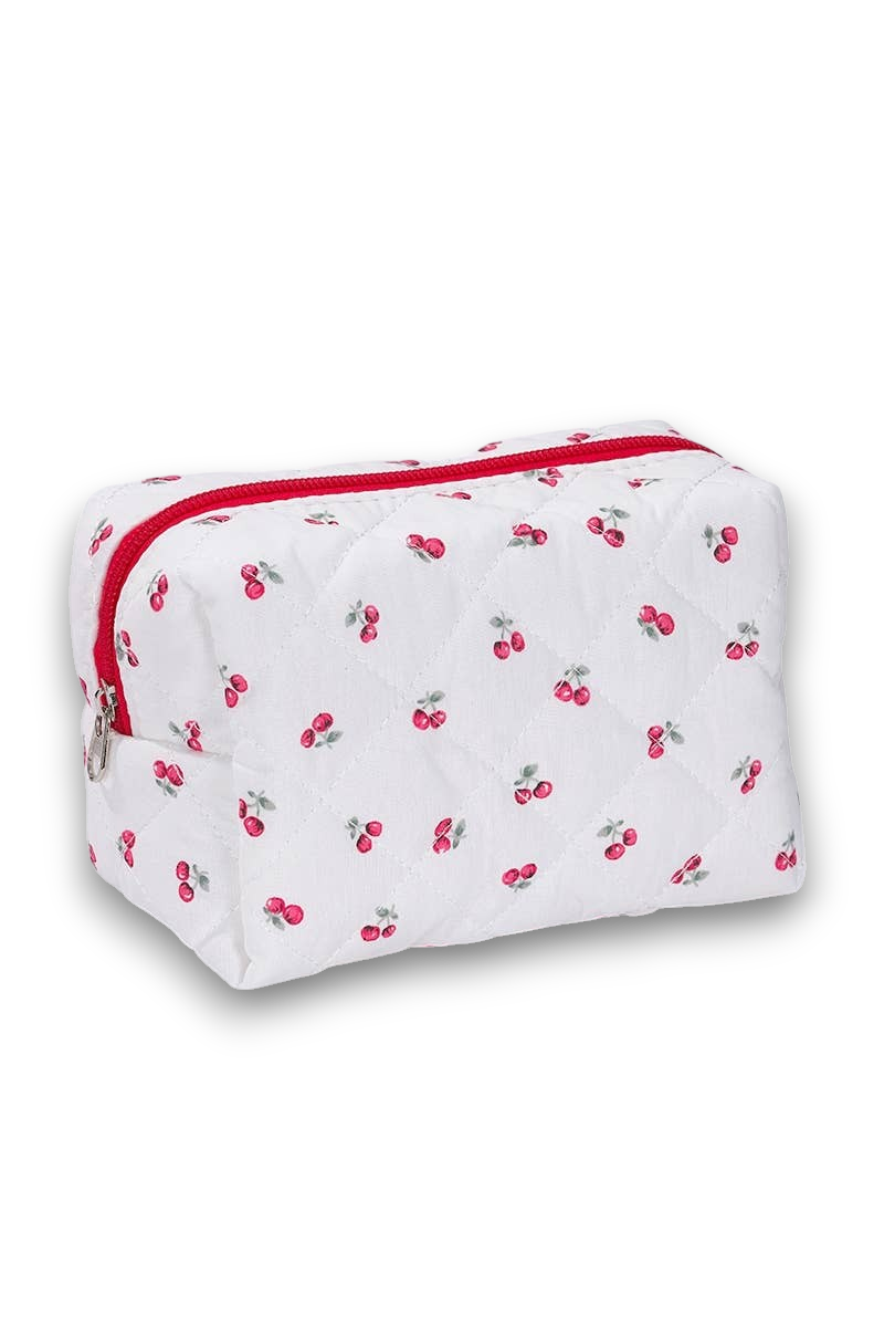 Kulturtasche mit Kirschen