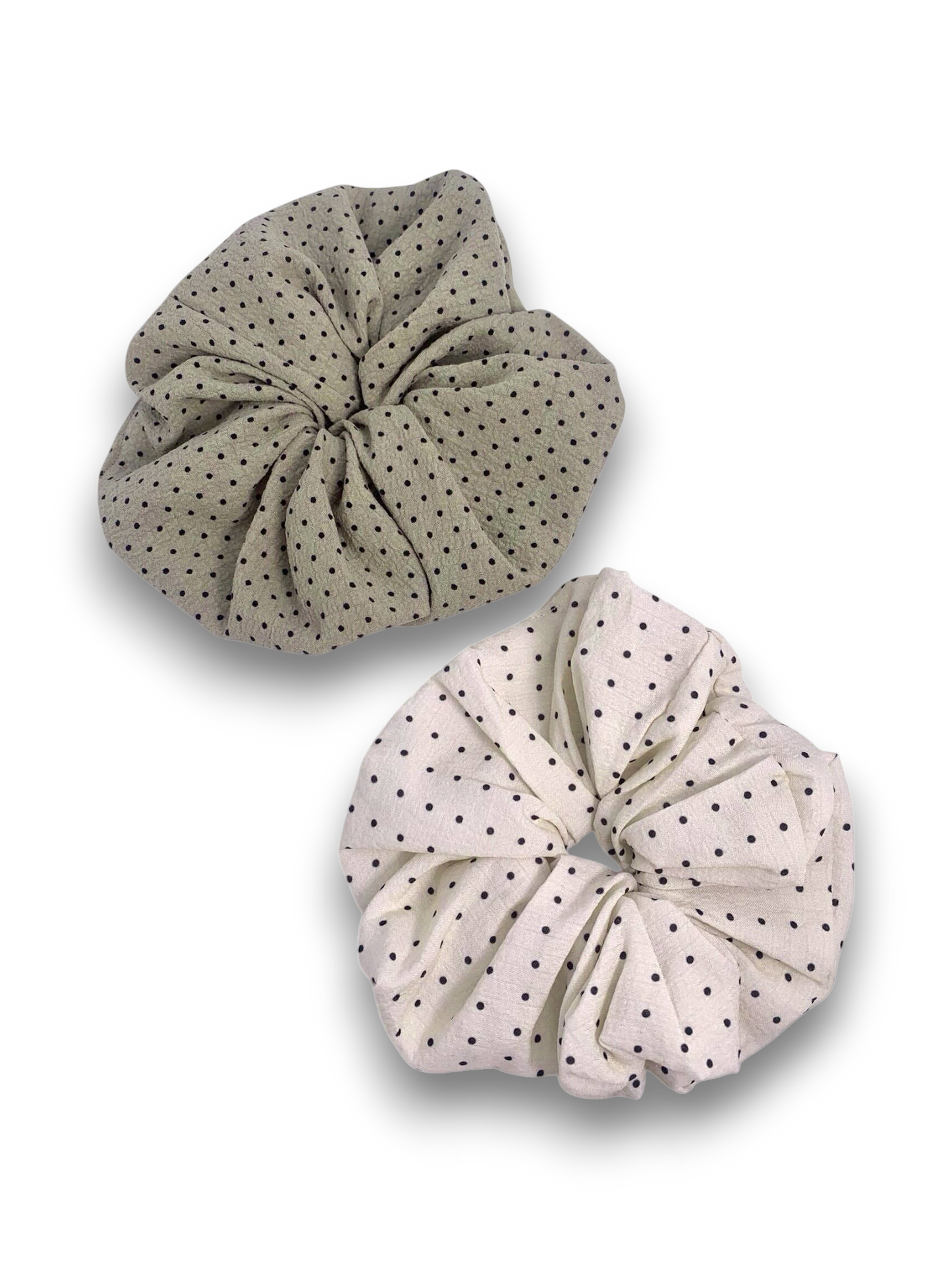 Chouchou élastique à pois